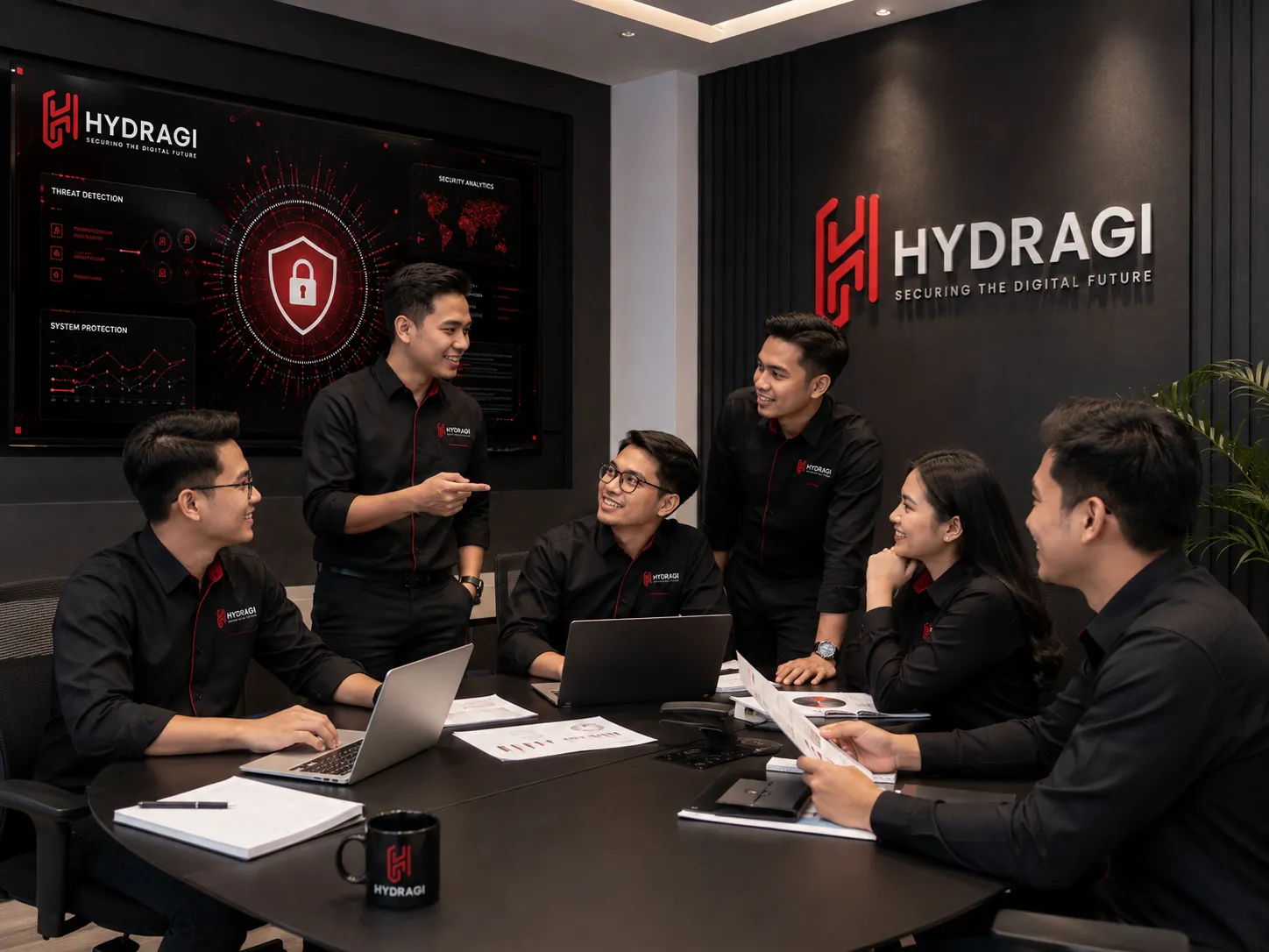 HYDRAGI Security Operations Center team